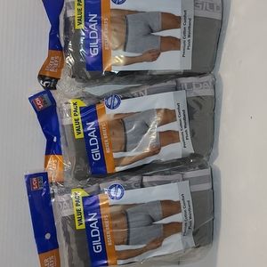 3 PACKS /// 15 pair premium cotton comfort gildan boxer briefs